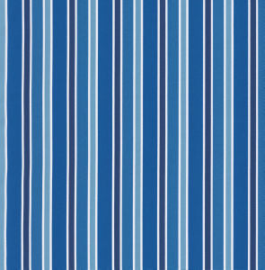 Junction Indigo by Norbar Designer Fabric SUNRISE 100% SPUN POLYESTER TAIWAN 4 1/4"H 54 - Swanky Fabrics -