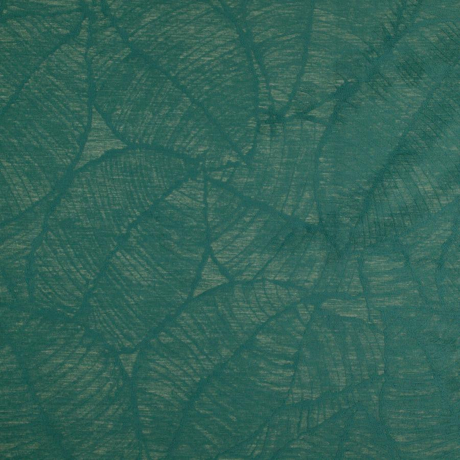Kapok # 845 Hunter by Maxwell Designer Fabric Colorguard-Amazonia 100% POLYESTER TURKEY V-37" H-27.5" 55" - Swanky Fabrics -