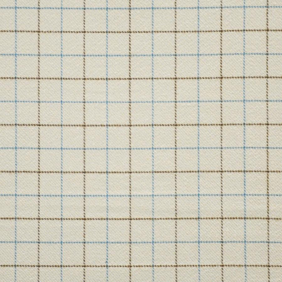 Kincaid # 444 Sepia by Maxwell Designer Fabric Menswear-Plaids & Checks 100% POLYESTER CHINA V-2" H-2" 56" - Swanky Fabrics -