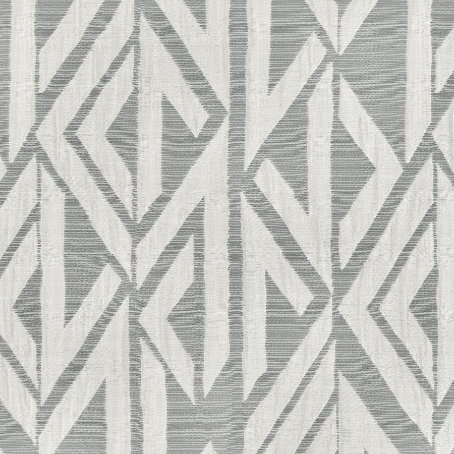 Keats # 901 Silver by Maxwell Designer Fabric Regency 100% POLYESTER INDIA V - 20" H - 13.7" 56" - Swanky Fabrics -