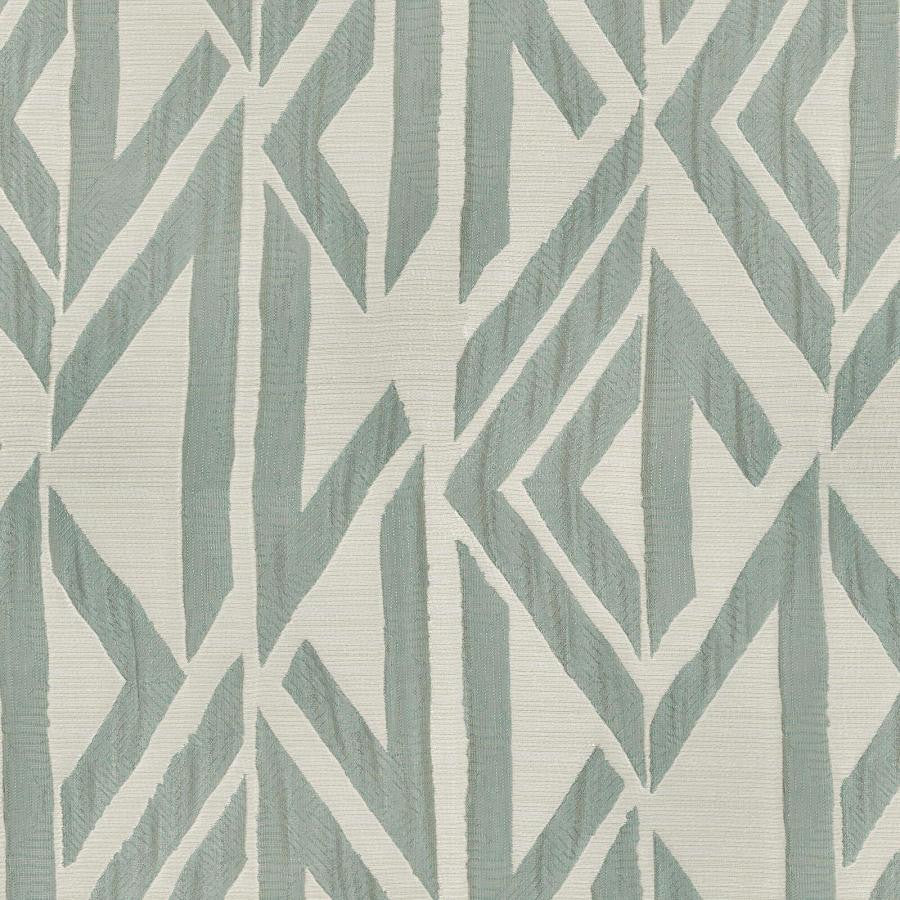 Keats # 931 Duck Egg by Maxwell Designer Fabric Regency 100% POLYESTER INDIA V - 20" H - 13.7" 56" - Swanky Fabrics -