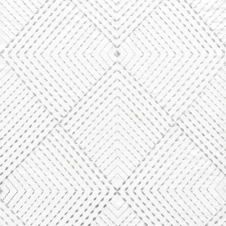 Kite # 414 Tinsel by Maxwell Designer Fabric Color Theory-Vol.Vi Flagstone 65% COTTON/30% RAYON/5% ZARI INDIA V-15"H-13" 54"EMB.52" - Swanky Fabrics -