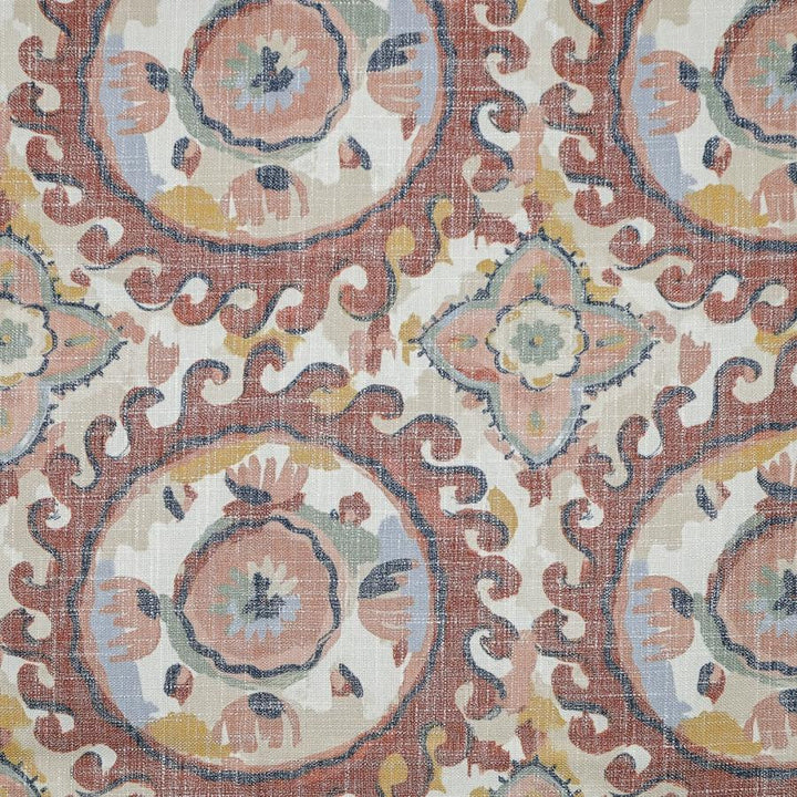 Kirkby # 511 Morocco by Maxwell Designer Fabric Print Gallery Ii 69% POLYESTER
23% VISCOSE
8% LINEN CHINA V-13.5" H-13.5" 54" - Swanky Fabrics -