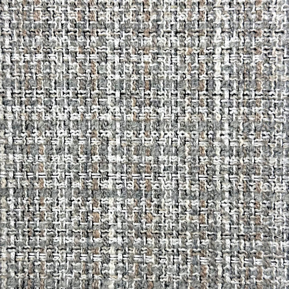 Keeley # 511 Silver by Maxwell Designer Fabric Performance Textures Iii 98% POLYESTER
2% ACRYLIC CHINA 55" - Swanky Fabrics -