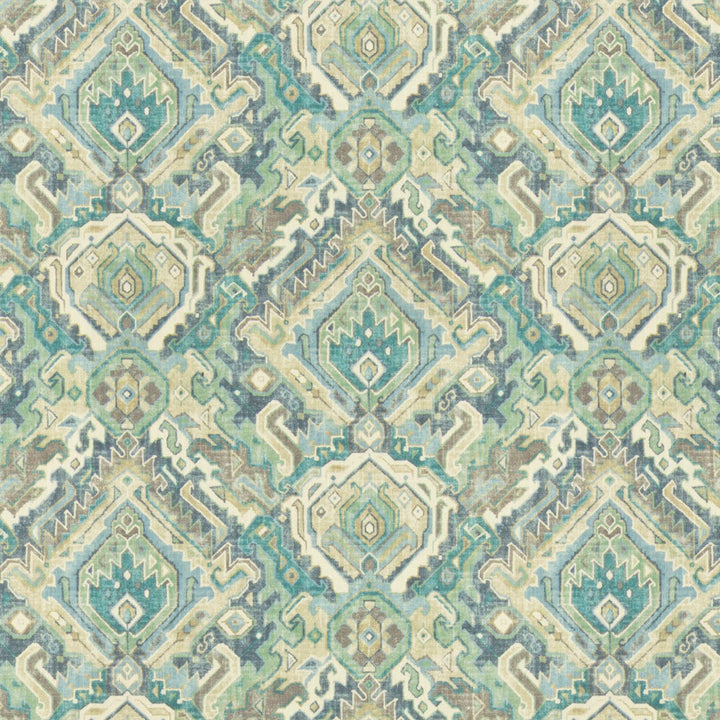 Kachina 2 Lake by Stout Designer Fabric RAINBOW LIBRARY OCEAN/FEDERAL 100%COT SOUTH KOREA FLAME RETARDANT-U.F.A.C. CLASS 1 FLAME RETARDANT-N.F.P.A. 260A CLASS 1 CATB 117-2013 WYZENBEEK 30 000 DOUBLE RUB WEAR TEST (HEAVY DUTY) Horizontal: 18 and Vertical: 18 54 in - Swanky Fabrics -