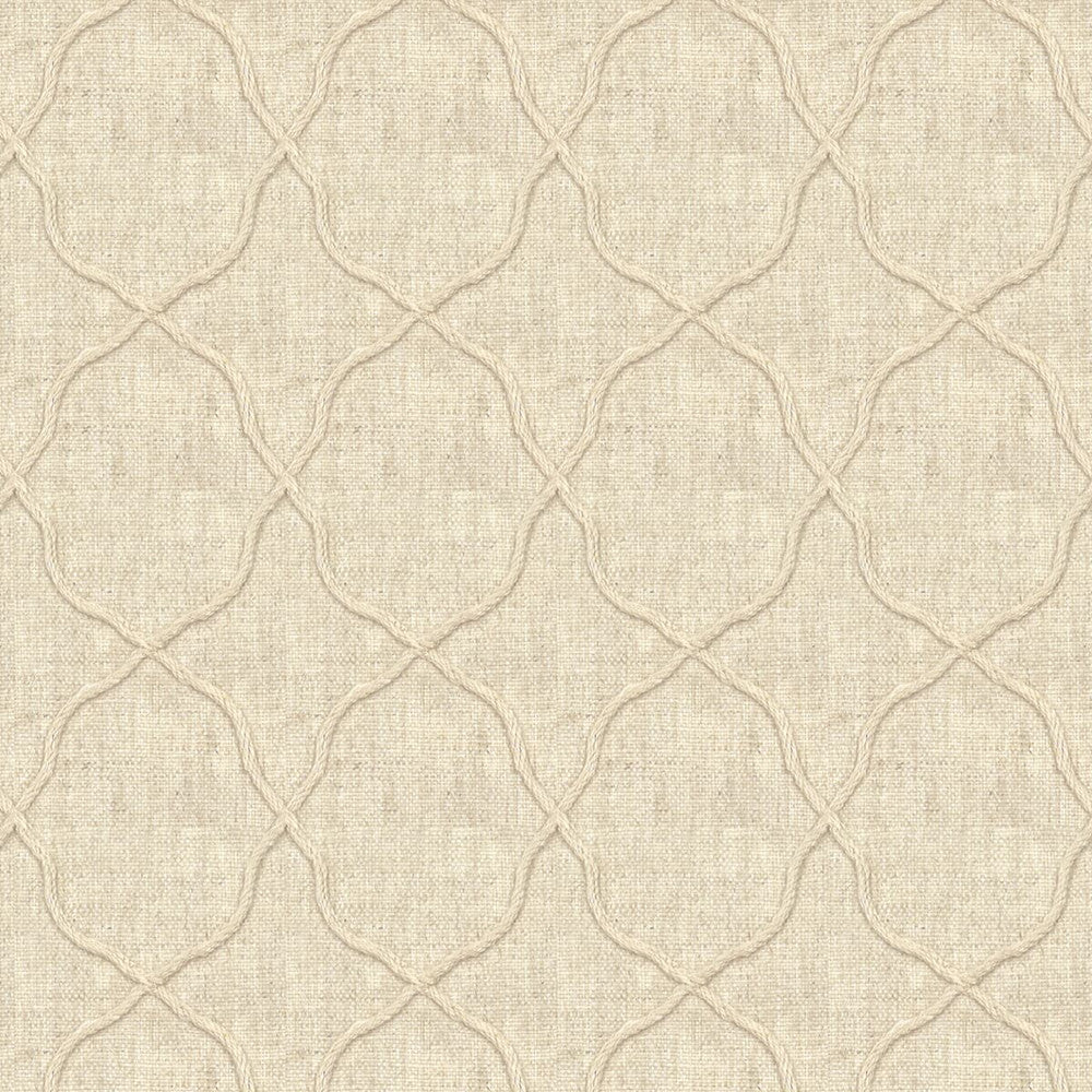 Kahuna 1 Beige by Stout Designer Fabric RAINBOW LIBRARY TAUPE/LINEN 65%POL 23%SVI 12%LIN INDIA </p><p>Repeat: 3.25 51 in - Swanky Fabrics -