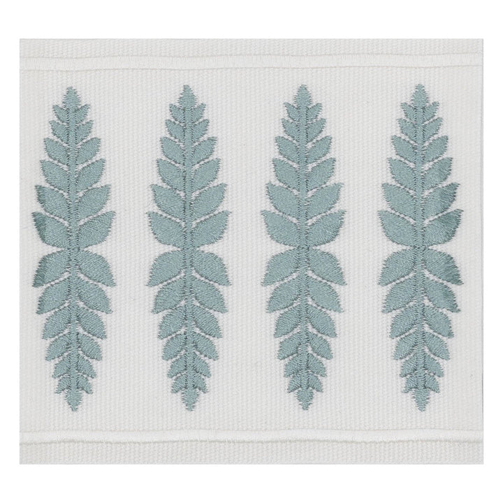Kailua Tape 1 Aqua by Stout Designer Trim SMALL WONDERS TRIM 100%POL CHINA Horizontal: 1.000 and Vertical: 0.000 3.5 in - Swanky Fabrics -