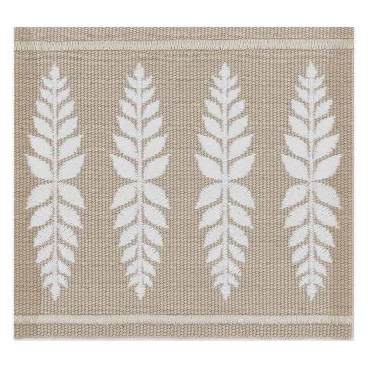 Kailua Tape 2 Bisque by Stout Trim Stout Trim Kailua Tape 2 BisqueTrim SMALL WONDERS TRIM 100%POL CHINA </p><p>Repeat: H: 1.000, V: 0.000 3.5 in - Fabric Carolina -