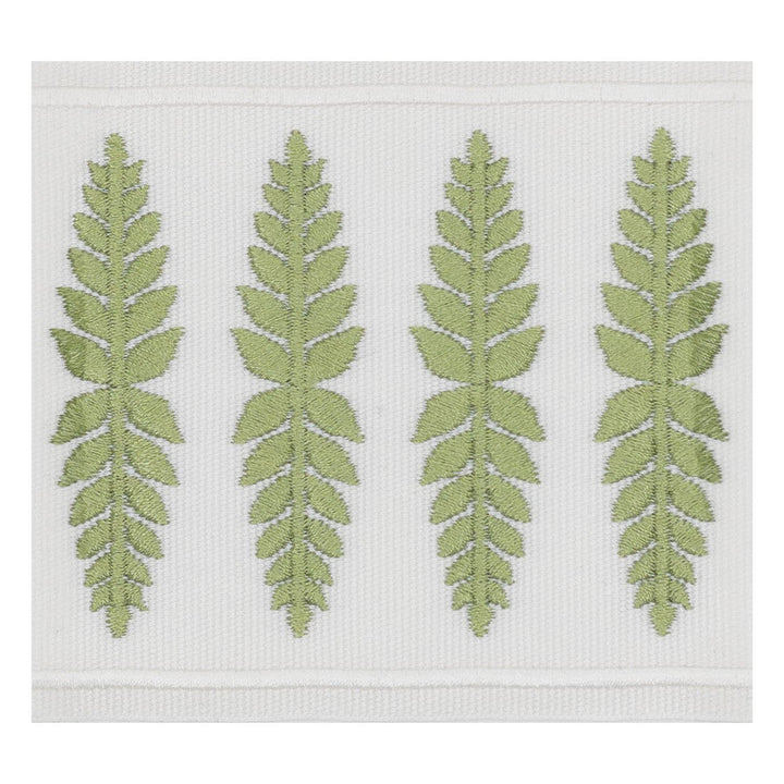 Kailua Tape 3 Moss by Stout Trim Stout Trim Kailua Tape 3 MossTrim SMALL WONDERS TRIM 100%POL CHINA </p><p>Repeat: H: 1.000, V: 0.000 3.5 in - Fabric Carolina -