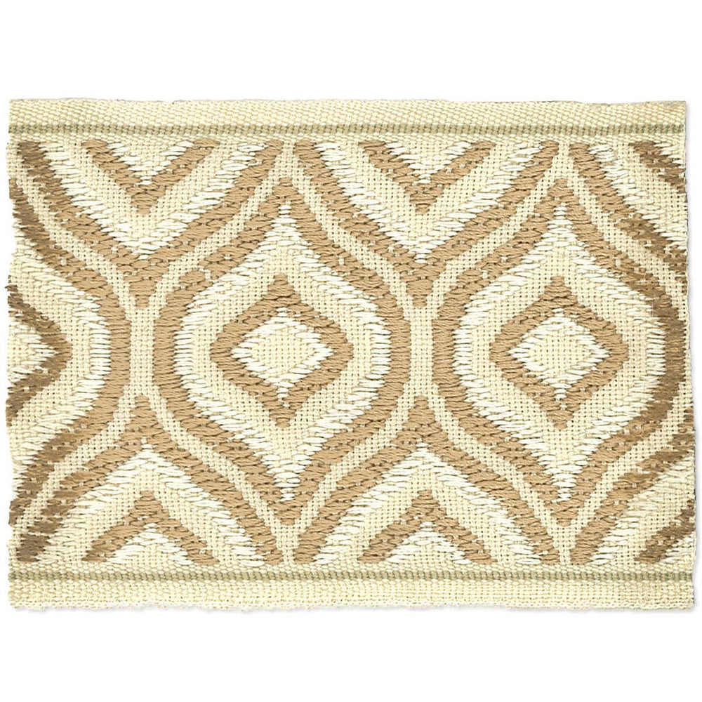 Kaleidoscope 2 Biscuit by Stout Trim Stout Trim Kaleidoscope 2 BiscuitTrim HARMONY TRIM CHINA </p><p>Repeat: H: 0.000, V: 0.000 3 in - Fabric Carolina -