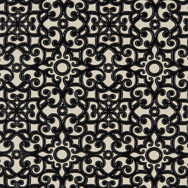 KANDURI 96J8201 by JF Designer Fabric AMBROSIA 70% Polyester, 30% Cotton INDIA (see sample) Horizontal: 9.750 and Vertical: 9.250 54.00 - Swanky Fabrics -