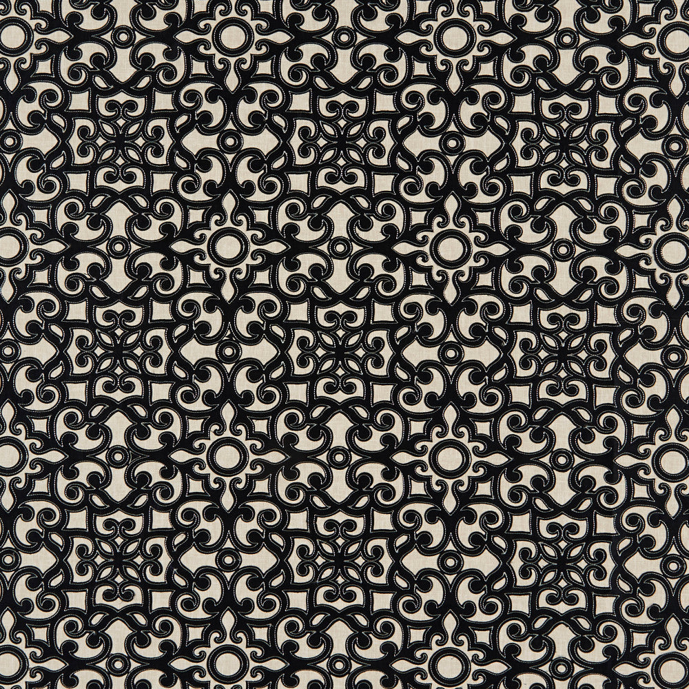 Kanduri 96J8201 by JF Designer Fabric Ambrosia 70% Polyester, 30% Cotton India Horizontal: 9.75 and Vertical: 9.25 54 - Swanky Fabrics -
