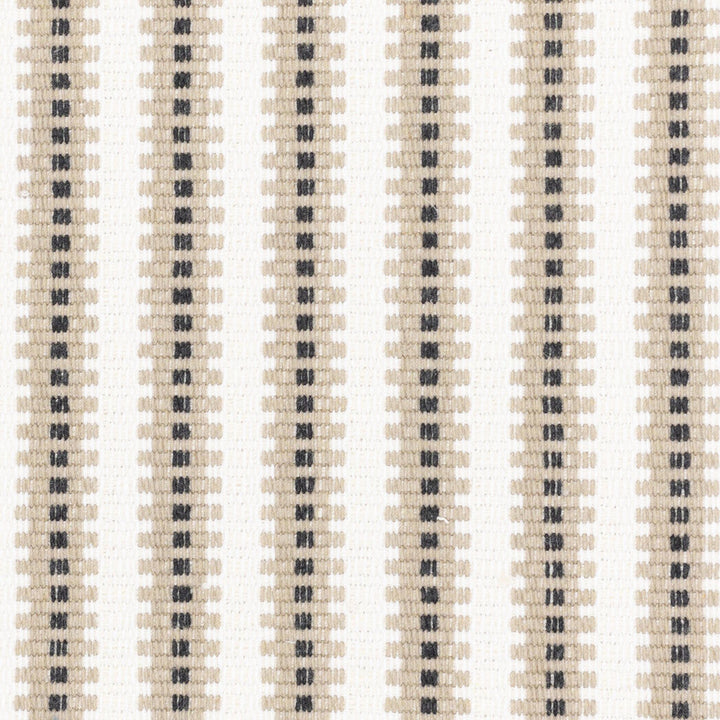 Kapoc 1 Black/Tan by Stout Fabric Stout Fabric Kapoc 1 Black/TanFabric JUST STRIPES NATURAL/CHARCOAL 60%COT 40%POL USA </p><p>Repeat: H: 0.125, V: 1.000 54.5 in - Fabric Carolina -