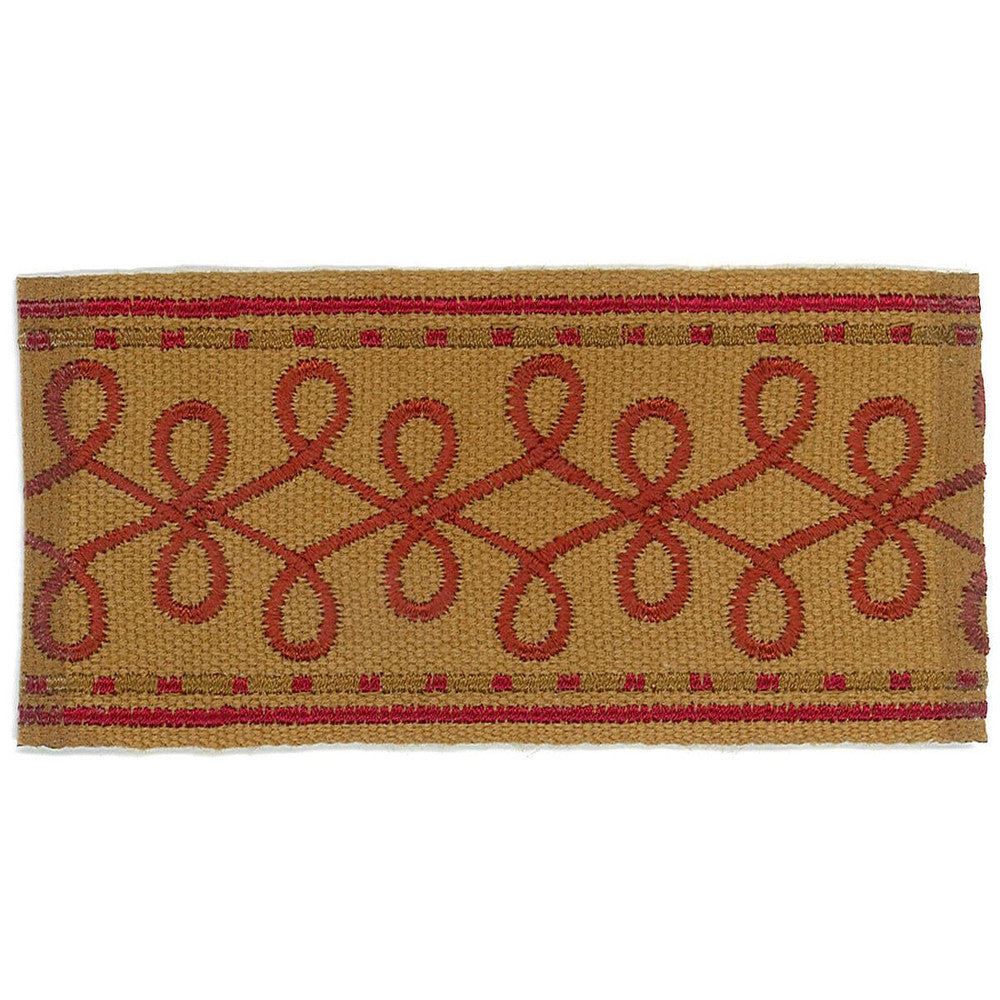 Katherine 9 Gingersnap by Stout Designer Trim ACCENTS TAPES & BORDERS 100%SVI CHINA </p><p>Repeat: 0 2 in - Swanky Fabrics -