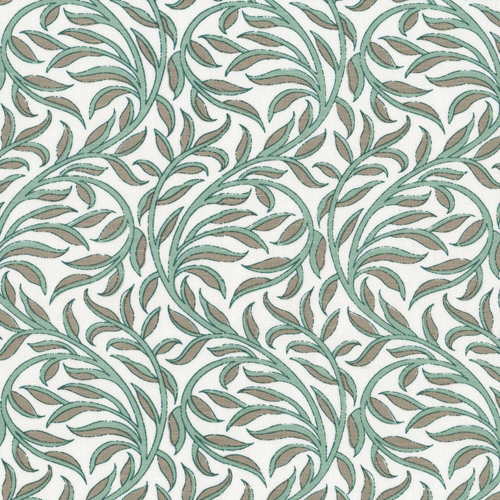 Kavan 4 Seaglass by Aoc Fabric Aoc Fabric Kavan 4 SeaglassFabric THE ART OF COLOR WELL KEPT SECRET 54%LIN 46%COT INDIA </p><p>Repeat: H: 7.875, V: 3.750 54 in - Fabric Carolina -