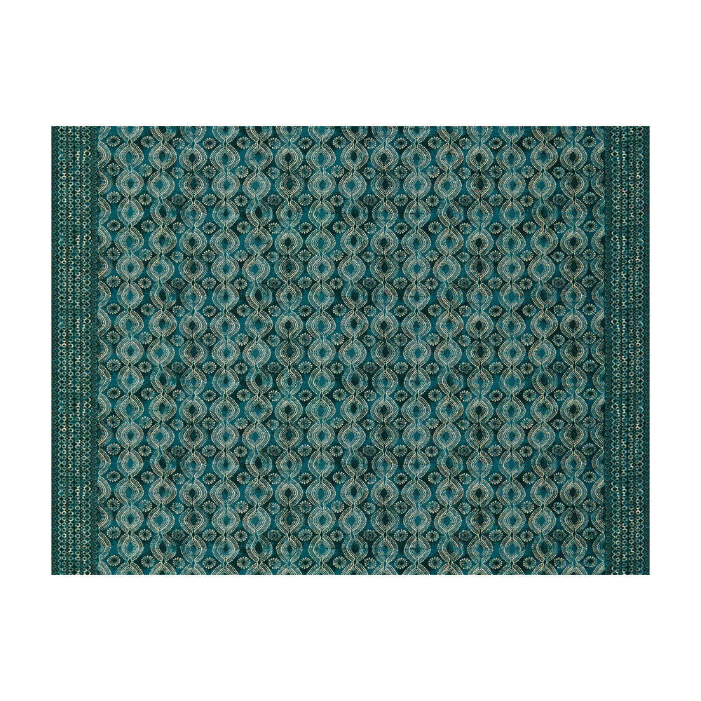 Kaveka Indigo by Kravet Couture Designer Fabric WINDSOR SMITH HOME COLLECTION COTTON - 52%;LINEN - 48% Italy MEDIUM Horizontal: 55 and Vertical: 2.5 55 - Swanky Fabrics -