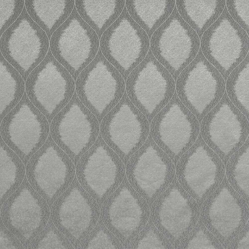 Kayes 1 Pewter by Marcus William Designer Fabric Kai/Marcus William Imelda 71% Polyester 29% Linen INDIA Horizontal: 13.375 and Vertical: 11 52 in - Swanky Fabrics -