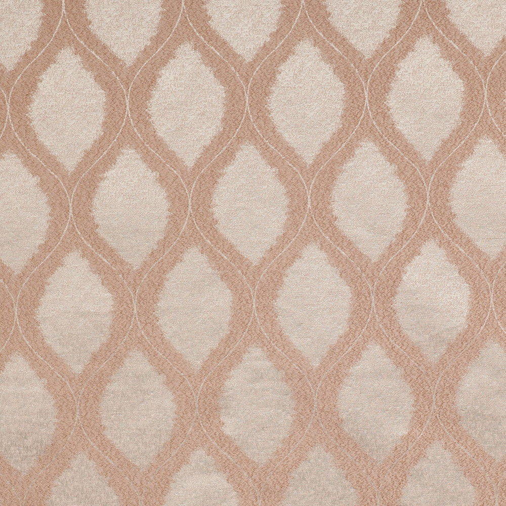 Kayes 2 Tearose by Marcus William Designer Fabric KAI/MARCUS WILLIAM IMELDA 71%POL 29%LIN INDIA Horizontal: 13.375 and Vertical: 11 52 in - Swanky Fabrics -