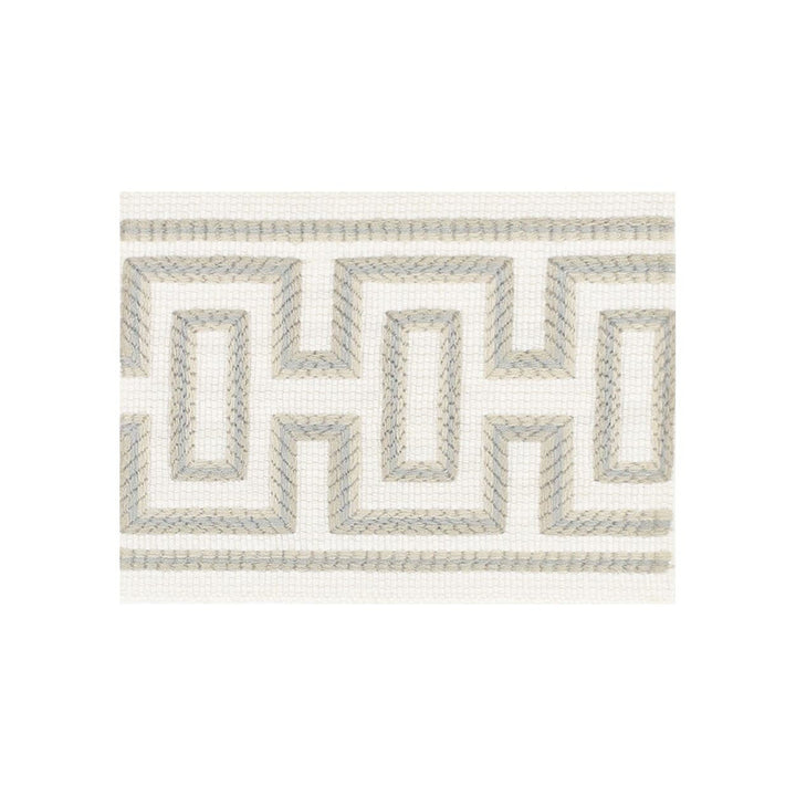 Kayli Tape 2 Pewter by Stout Trim Stout Trim Kayli Tape 2 PewterTrim ALLURE TRIM 56%SVI 44%COT TURKEY </p><p>Repeat: H: 1.500, V: 0.000 2.75 in - Fabric Carolina -