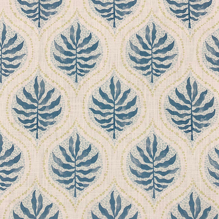 Kelpo Azure by Magnolia Designer Fabric - 100 Cotton India 20000 Horizontal: 9 and Vertical: 13 54 - Swanky Fabrics -