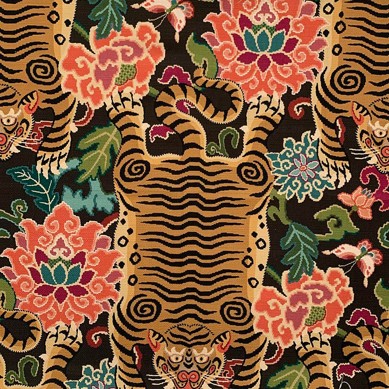 Kenya Blooming by Magnolia Designer Fabric - 100% Cotton Spain 16000 Horizontal: 13.5 and Vertical: 32 54" - Swanky Fabrics -