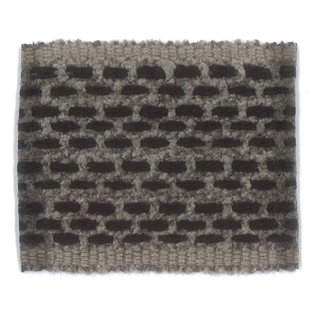 Kidman 1 Gunmetal by Stout Designer Trim TREND ALERT 70%COT 25%SVI 5%LIN CHINA </p><p>Repeat: 0 2.38 in - Swanky Fabrics -