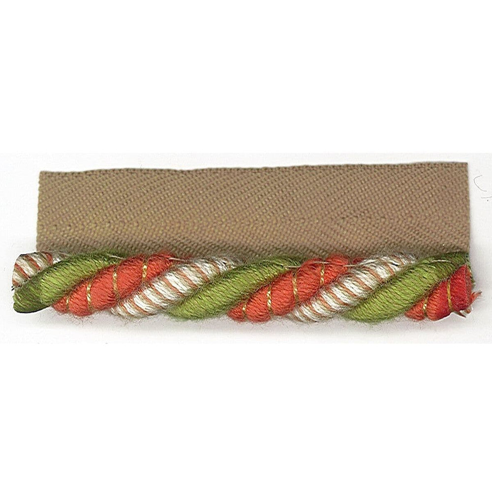 Kingsport 1 Melon by Stout Designer Trim JUST CORDS 63%COT 37%SVI CHINA FLAME RETARDANT-N.F.P.A. 701 SMALL SCALE MARTINDALE WEAR TEST (15 000 CIRCULAR RUBS) Horizontal: 0.000 and Vertical: 0.000 0.5 in - Swanky Fabrics -