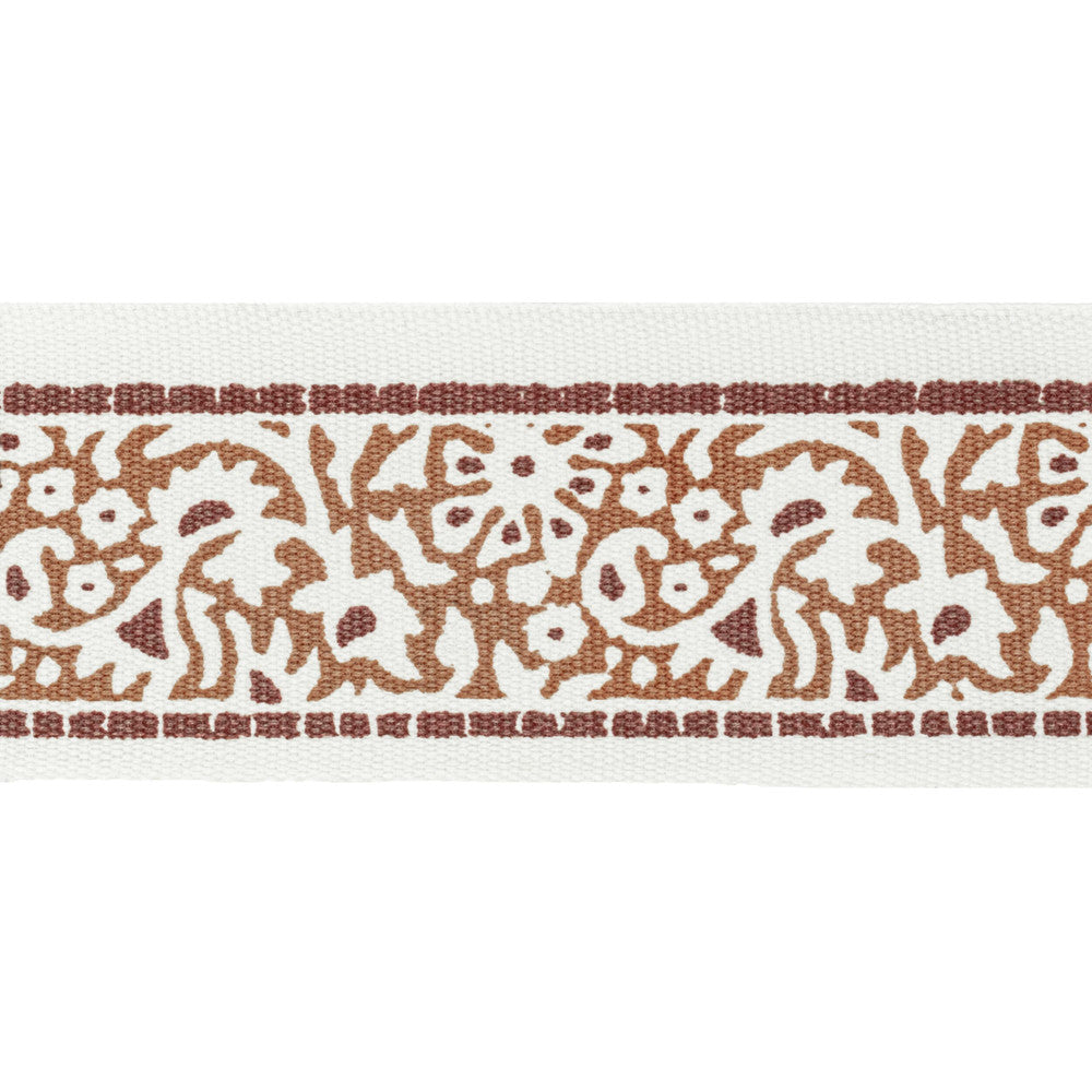 Kinsey Tape 6 Rouge by Stout Designer Trim NATURAL BEAUTY TRIM 100%COT INDIA PERFORMANCE RATED FABRIC FLAME RETARDANT-U.F.A.C. CLASS 1 WYZENBEEK 30 000 DOUBLE RUB WEAR TEST (HEAVY DUTY) Horizontal: 2.500 and Vertical: 3.125 2.5 in - Swanky Fabrics -