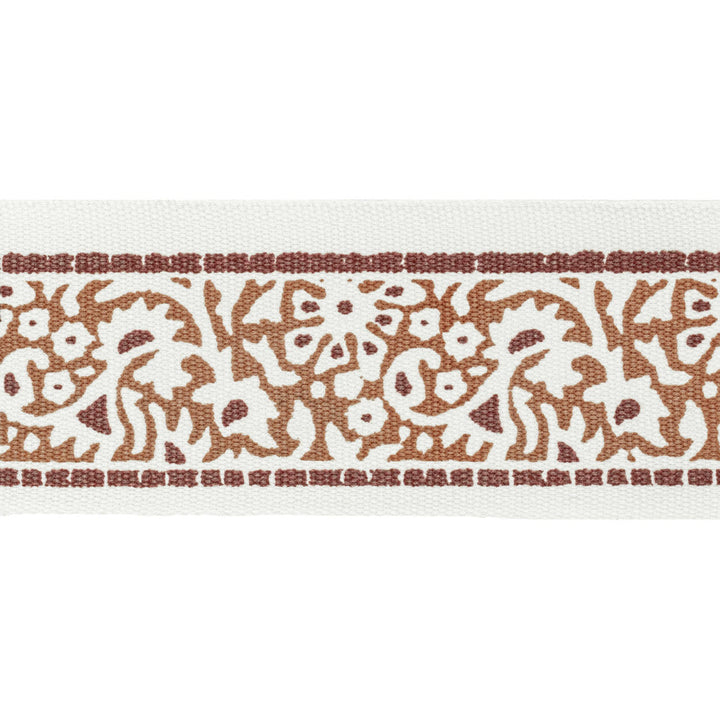 Kinsey Tape 6 Rouge by Stout Designer Trim NATURAL BEAUTY TRIM 100%COT INDIA PERFORMANCE RATED FABRIC FLAME RETARDANT-U.F.A.C. CLASS 1 WYZENBEEK 30 000 DOUBLE RUB WEAR TEST (HEAVY DUTY) Horizontal: 2.500 and Vertical: 3.125 2.5 in - Swanky Fabrics -