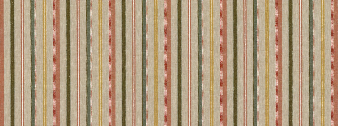 Kip Stripe 284 Citrus by Covington Designer Fabric