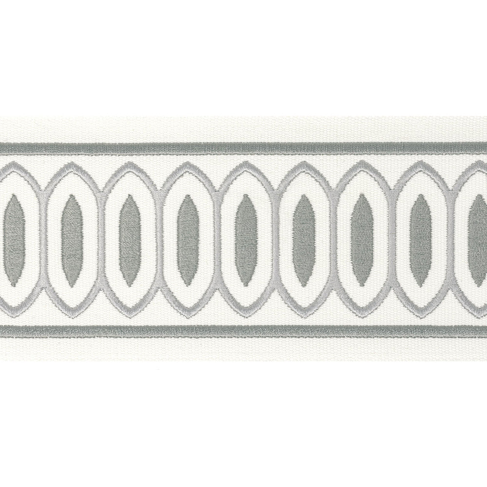 Kragon Tape 4 Smoke by Stout Designer Trim STITCHED UP TRIM 100%COT %BEMB INDIA FLAME RETARDANT-U.F.A.C. CLASS 1 WYZENBEEK 15 000 DOUBLE RUB WEAR TEST (HEAVY DUTY) Horizontal: 4.000 and Vertical: 1.000 4 in - Swanky Fabrics -