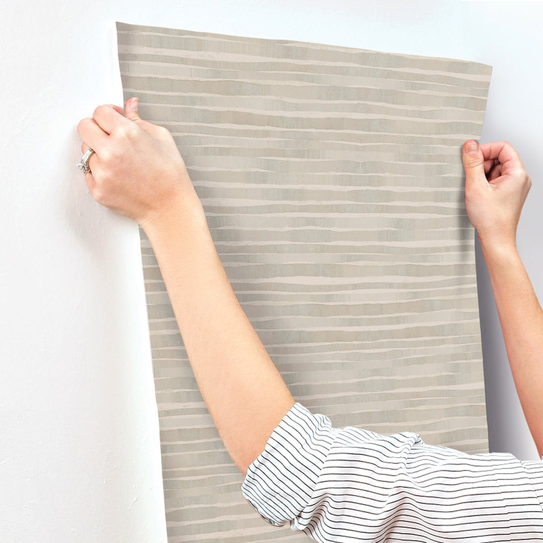 Dreamscapes Taupe Wallpaper by Ronald Redding Designer