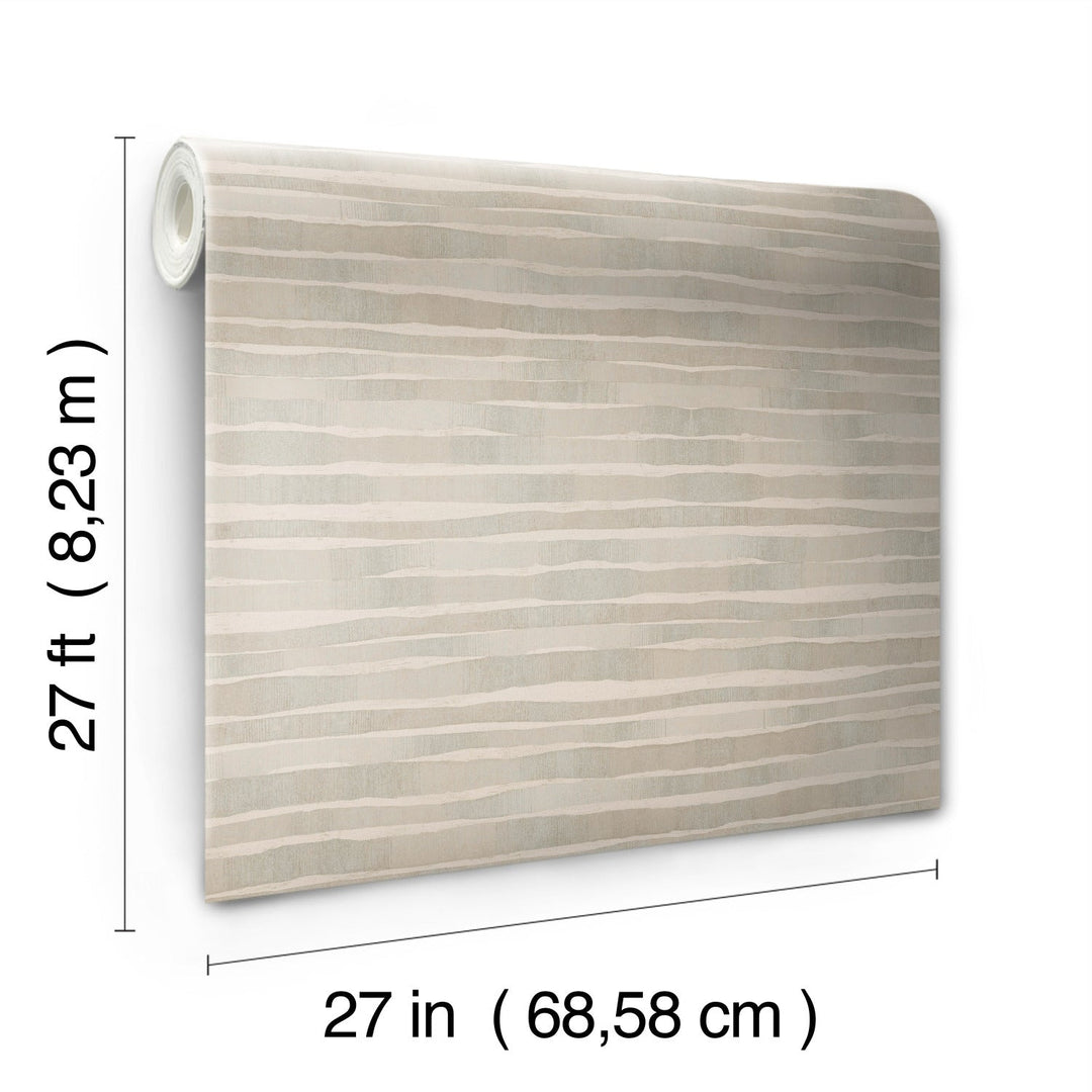 Dreamscapes Taupe Wallpaper by Ronald Redding Designer