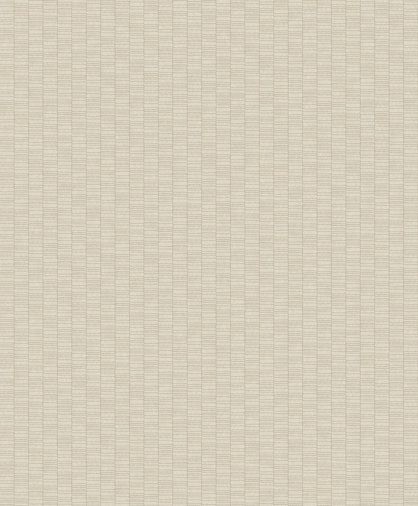 Deco Spliced Stripe Parchment KTM1423 by Seabrook Designs Designer Wallpaper