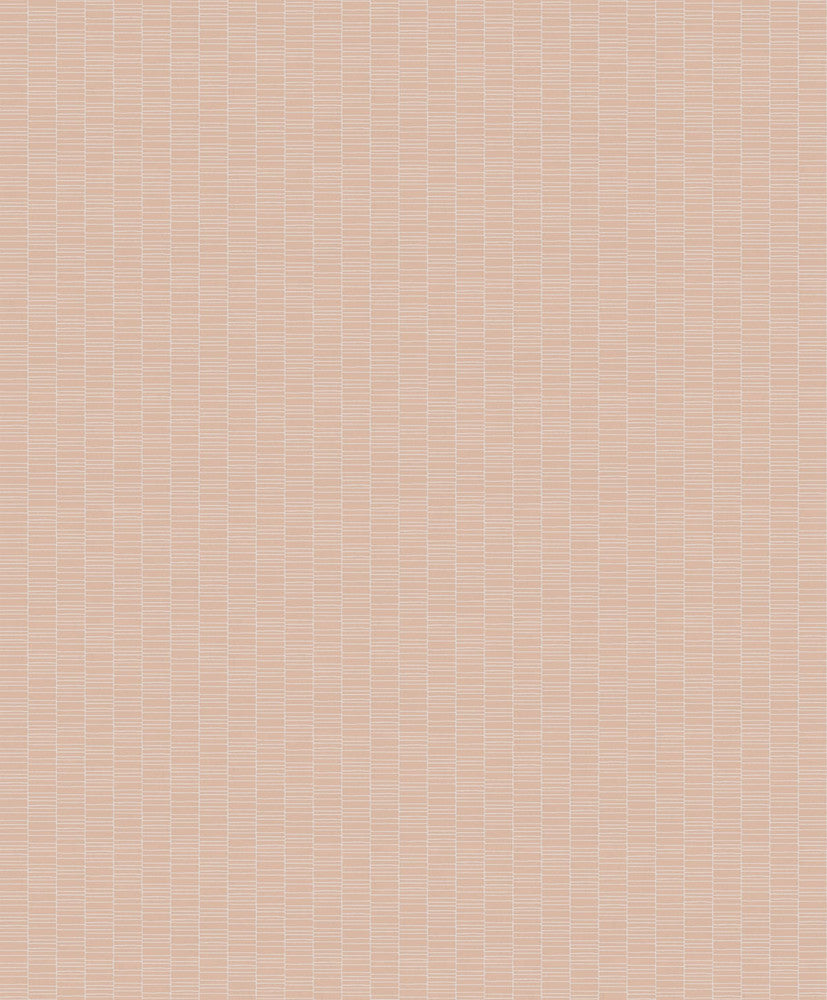 Deco Spliced Stripe Pastel Pink KTM1428 by Seabrook Designs Designer Wallpaper
