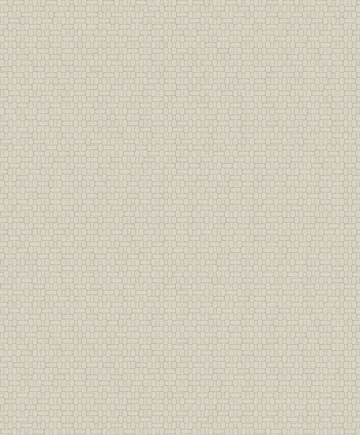Capsule Geometric Ivory KTM1622 by Seabrook Designs Designer Wallpaper
