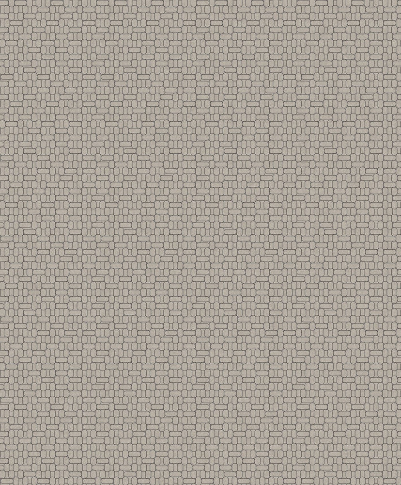 Capsule Geometric Nobel Grey KTM1624 by Seabrook Designs Designer Wallpaper