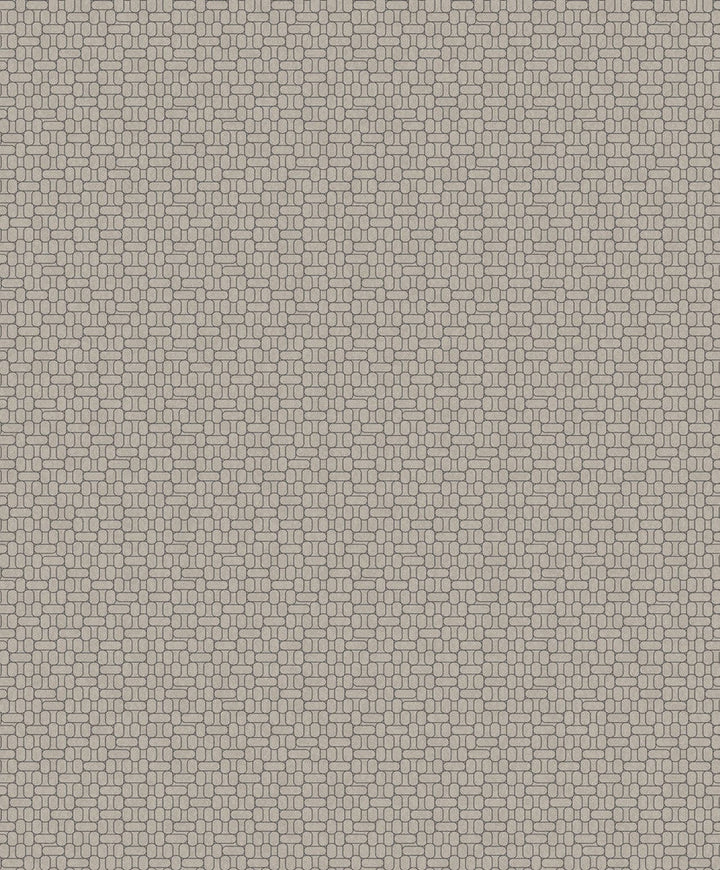 Capsule Geometric Nobel Grey KTM1624 by Seabrook Designs Designer Wallpaper
