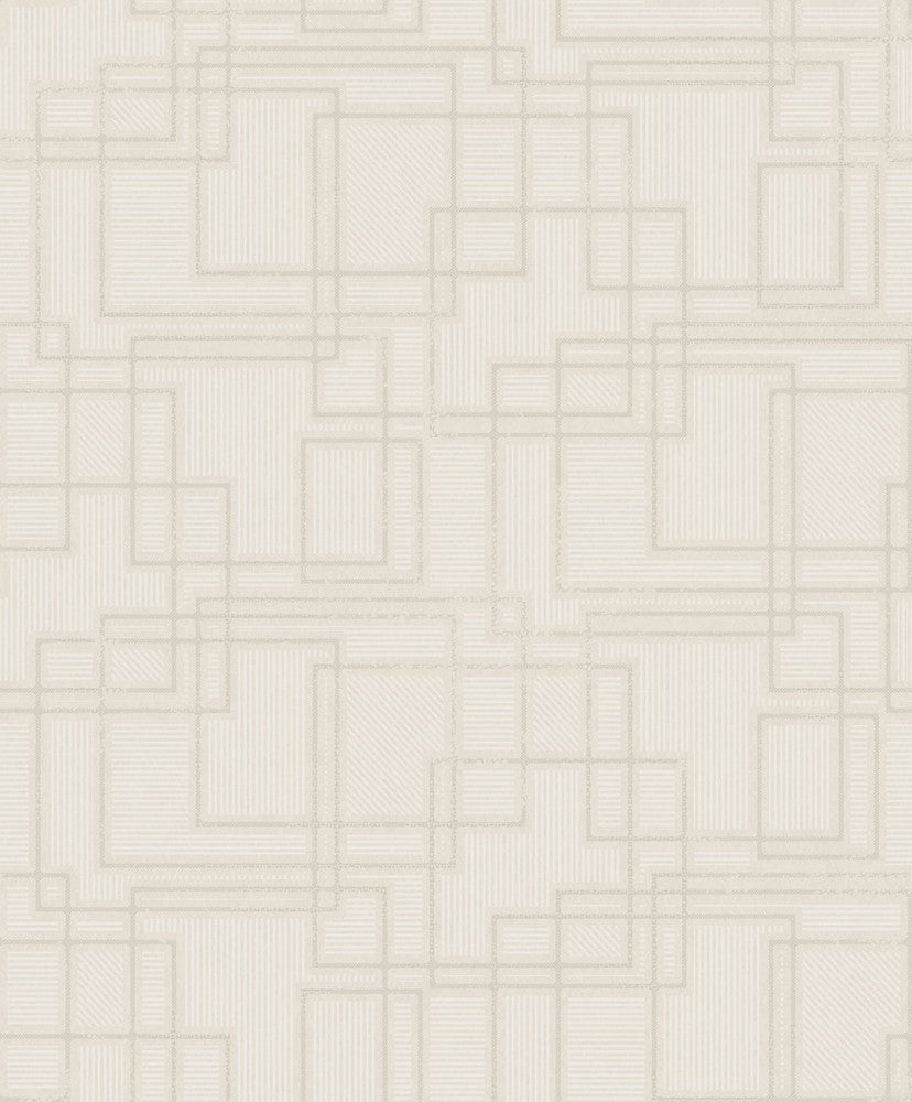Bauhaus Cityscape Linen KTM1711 by Seabrook Designs Designer Wallpaper