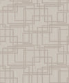 Seabrook Designs Wallpaper Bauhaus Cityscape Laurent Grey KTM1714