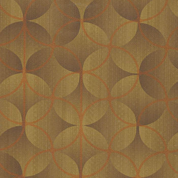 Kaleidoscope Chocolate by Spradling Designer Fabric See sample 100% Vinyl  100000 Horizontal: 18.0" and Vertical: 18.0" 54"  - Swanky Fabrics -