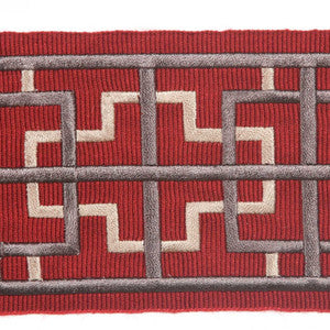 Europatex Fabric Kiel Cranberry