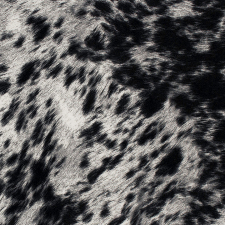Kingdom Cheetah Black.White by Europatex Designer Fabric Kingdom 100% Polyester 57.00 inches - Swanky Fabrics -