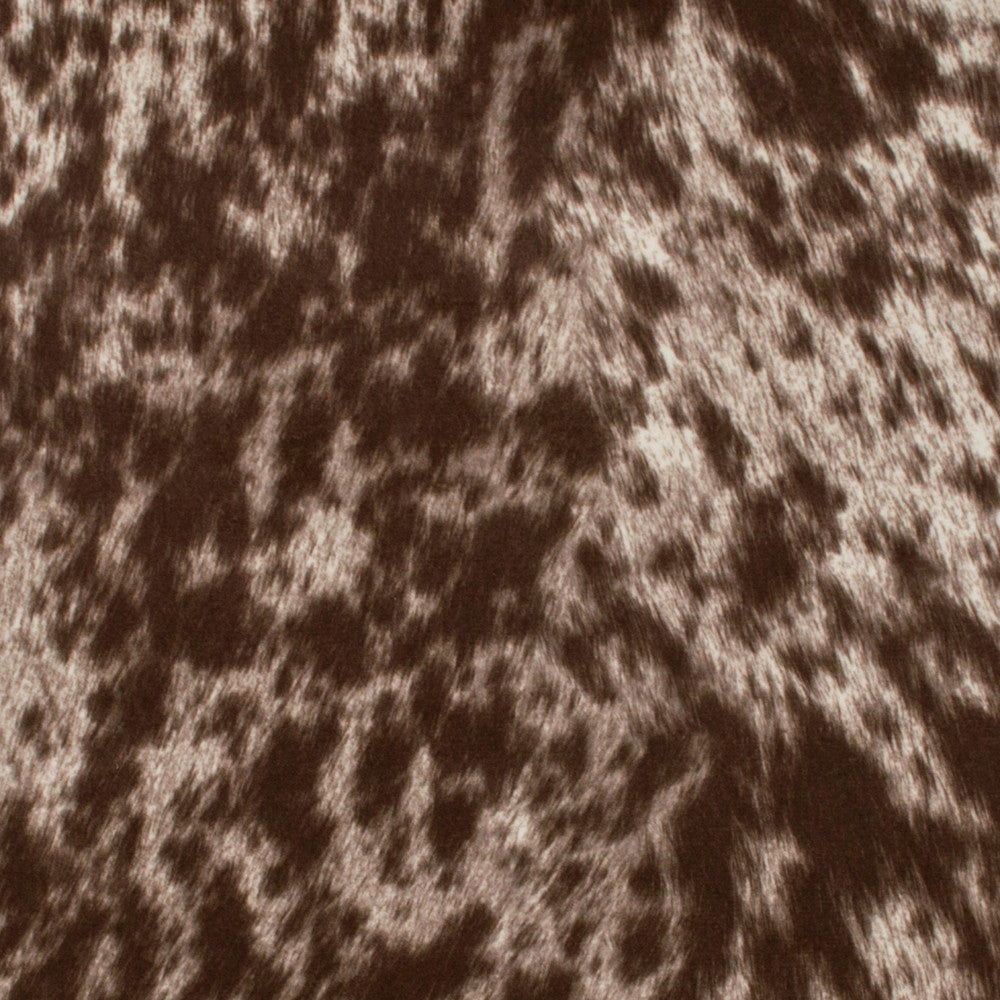 Kingdom Cheetah Brown by Europatex Designer Fabric Kingdom 100% Polyester 57.00 inches - Swanky Fabrics -