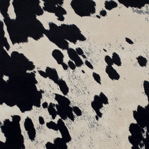 Europatex Fabric Kingdom Appaloosa Black/Cream
