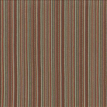 Kasmir Fabric Kiro Stripe Cinnabar