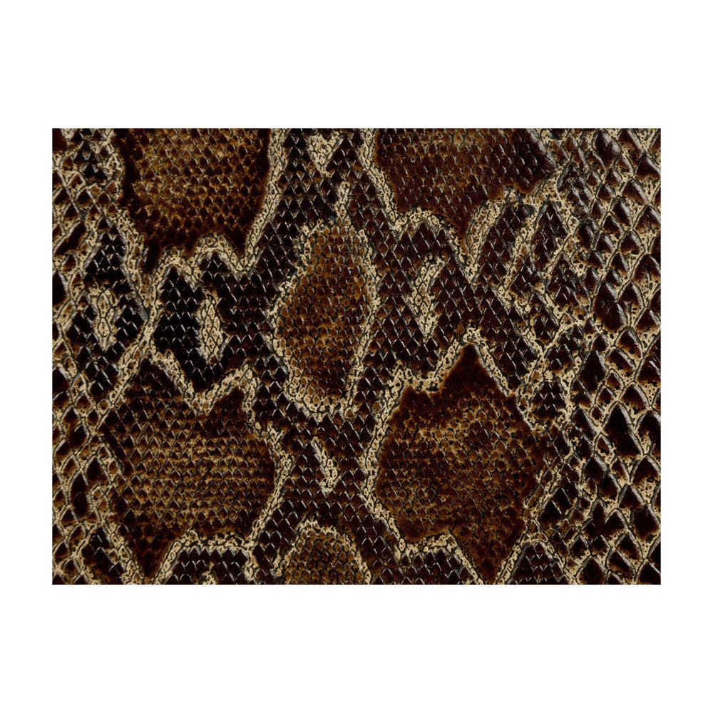 Athens Tortoise by Kravet Couture Designer Fabric - LEATHER - 100% Brazil - Horizontal: - and Vertical: - - - Swanky Fabrics -