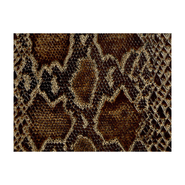Athens Tortoise by Kravet Couture Designer Fabric LEATHER - 100% Brazil Horizontal: and Vertical: - Swanky Fabrics -