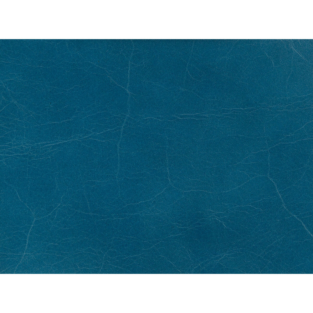 L-Haute-Cobalt by Kravet Couture Designer Fabric LEATHER - 100% Italy Horizontal: and Vertical: - Swanky Fabrics -