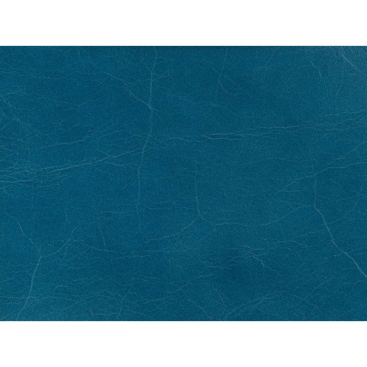L-Haute-Cobalt by Kravet Couture Designer Fabric LEATHER - 100% Italy Horizontal: and Vertical: - Swanky Fabrics -